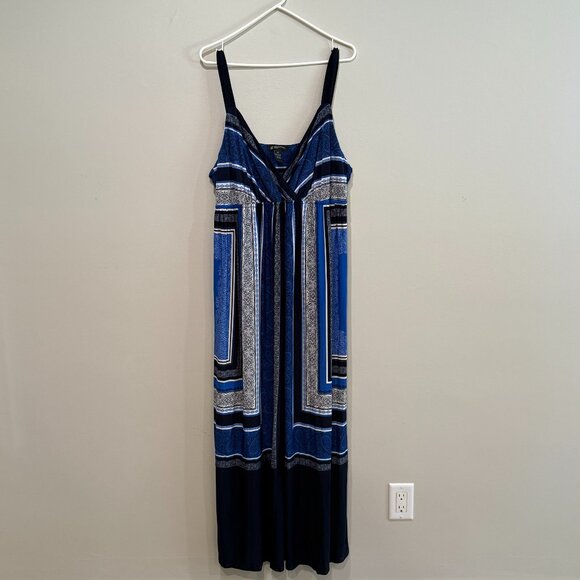 INC Dresses & Skirts - 3X INC Long Blue Dress